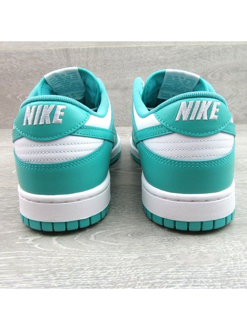 Nike Dunk Low Retro Jade White Sneakers Mens Size 9.5 NEW - Picture 8 of 14